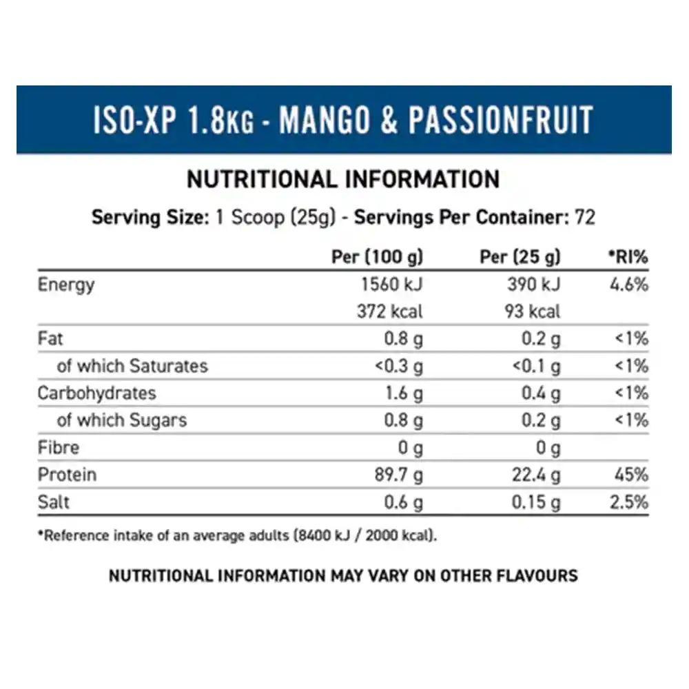 Applied Nutrition ISO-XP Whey Protein Isolate 1kg 9 Applied Nutrition ISO-XP Whey Protein Isolate 1kg - Image 7