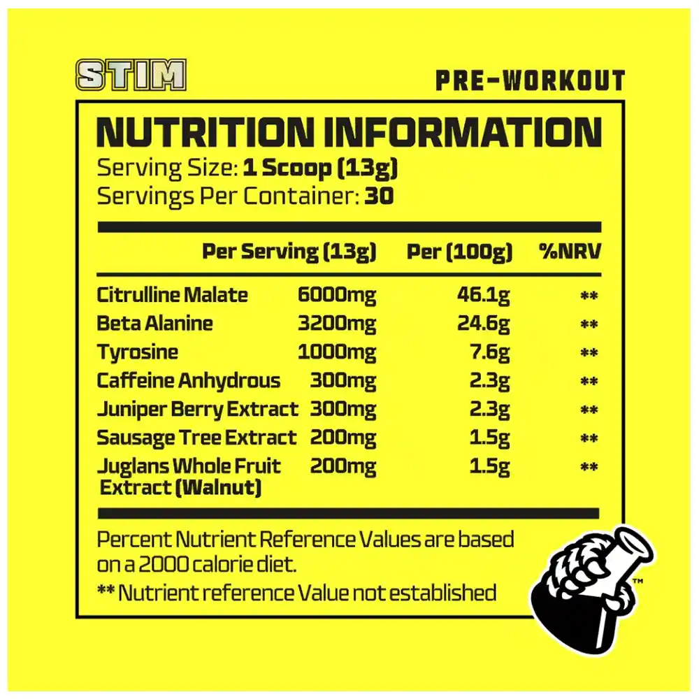Beast Pharm Stim Pre-Workout 5 Beast Pharm Stim Pre-Workout - Image 3