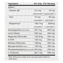 Brain Gains Switch Off -Fit Life Shop Brain Gains Switch Off Ingredients