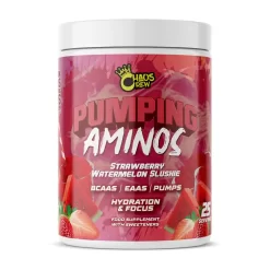 Chaos Crew Pumping Aminos 2.0 -Fit Life Shop Chaos Crew Pumping Aminos Strawberry Watermelon Slushie