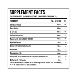 DNA Sports H8 V3 -Fit Life Shop DNA Sports H8 V3 Ingredients