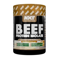 NXT Beef Protein Isolate 540g -Fit Life Shop NXT Beef Protein Isolate 540g Caramel Latte