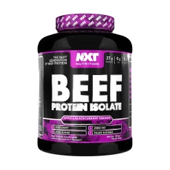 NXT Beef Protein Isolate 1.8kg -Fit Life Shop NXT Beef Protein Isolate Apple Blackcurrant Squash 1
