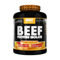 NXT Beef Protein Isolate 1.8kg -Fit Life Shop NXT Beef Protein Isolate Mango Orange