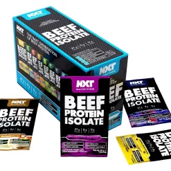 NXT Beef Protein Isolate Sample Box (20 Sachets) -Fit Life Shop NXT Beef Protein Isolate Sample Box 20 sachets