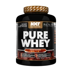 NXT Pure Whey Protein 2.2kg -Fit Life Shop NXT Pure Whey Protein Toffee