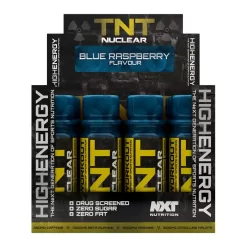 NXT TNT Nuclear Shot 12 X 60ml -Fit Life Shop NXT TNT Nuclear Shot Blue Raspberry 1