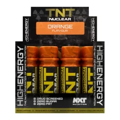 NXT TNT Nuclear Shot 12 X 60ml -Fit Life Shop NXT TNT Nuclear Shot Orange 1