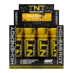 NXT TNT Nuclear Shot 12 X 60ml -Fit Life Shop NXT TNT Nuclear Shot Pineapple 1
