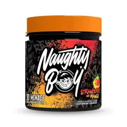 Naughty Boy Menace Pre-Workout -Fit Life Shop Naughty Boy Menace Strawberry Mango