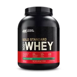 Optimum Nutrition Gold Standard 100% Whey Protein Powder 2.27kg -Fit Life Shop Optimum Nutrition Gold Standard 100 Whey 2.27kg Chocolate Mint