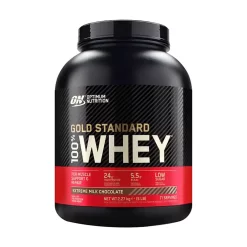 Optimum Nutrition Gold Standard 100% Whey Protein Powder 2.27kg -Fit Life Shop Optimum Nutrition Gold Standard 100 Whey 2.27kg Extreme Milk Chocolate