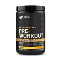Gold Standard Pre-Workout Advanced – Optimum Nutrition 9 Gold Standard Pre-Workout Advanced – Optimum Nutrition -Fit Life Shop Optimum Nutrition Gold Standard Pre Workout Advanced – Tropical