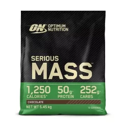 Optimum Nutrition Serious Mass 5.45kg -Fit Life Shop Optimum Nutrition Serious Mass 5kg Chocolate