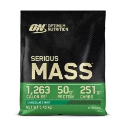 Optimum Nutrition Serious Mass 5.45kg -Fit Life Shop Optimum Nutrition Serious Mass 5kg Chocolate Mint