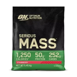 Optimum Nutrition Serious Mass 5.45kg -Fit Life Shop Optimum Nutrition Serious Mass 5kg Strawberry