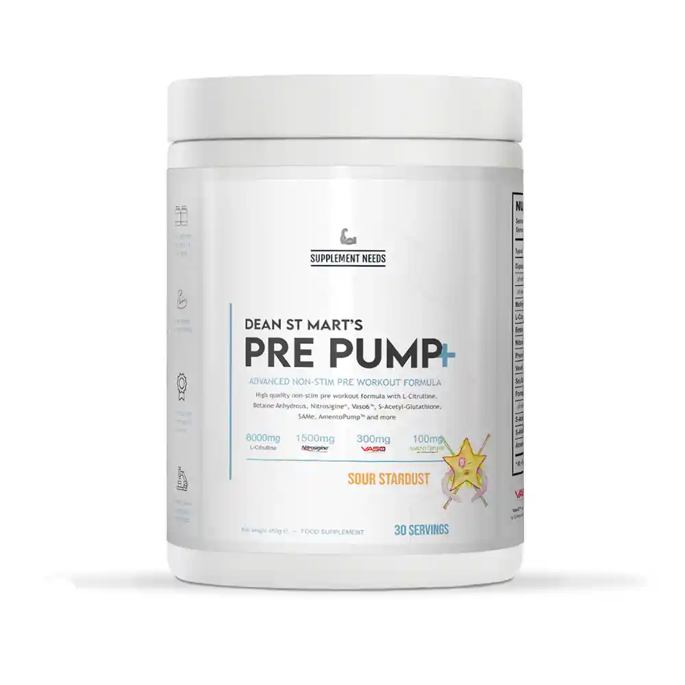 Supplement Needs Pre Pump+ 30 Servings 3 Supplement Needs Pre Pump+ 30 Servings