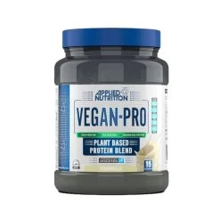 Applied Nutrition Vegan Pro Plant Based Protein (450g) -Fit Life Shop applied nutrition vegan protein plant based protein 15 servings vanilla