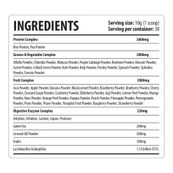 Blu Nutrition Essential Greens Superfood V2 – 30 Servings -Fit Life Shop blu nutrition essential greens v2 nutritional info