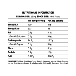 Chaos Crew Cream Of Rice -Fit Life Shop chaos crew cream of rice nutritional info