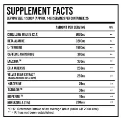 DNA Sports Dynamic Pre-Workout 13 DNA Sports Dynamic Pre-Workout -Fit Life Shop dna sports dynamic preworkout panel