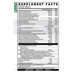 Fit Life Shop -Fit Life Shop ghost multi multivitamin vitamin a c d e k panel