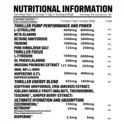 Gorillalpha Thriller Juice 11 Gorillalpha Thriller Juice -Fit Life Shop gorillalpha thriller juice nutritional info