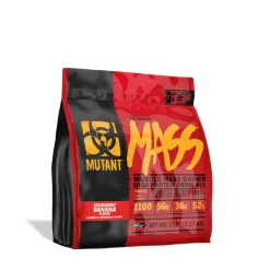 MUTANT MASS Muscle Mass Gainer (2.27 Kg) -Fit Life Shop mutant mass 2kg strawberry banana
