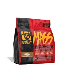 MUTANT MASS Muscle Mass Gainer (2.27 Kg) -Fit Life Shop mutant mass 2kg triple chocolate