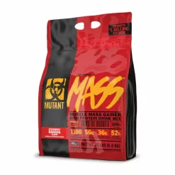 MUTANT MASS Muscle Mass Gainer (6.8 Kg) -Fit Life Shop mutant mass 6kg strawberry banana