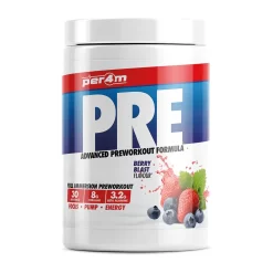 Per4m PRE Advanced Pre-Workout Formula -Fit Life Shop per4m berry blast