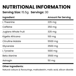 Rsports Momentum Pre-Workout + Momentum Pumped Bundle -Fit Life Shop rsports momentum pre workout nutritional info