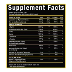 Xtremis Cartel Sueno Deep Sleep Aid -Fit Life Shop xtremis cartel sueno nutritional info